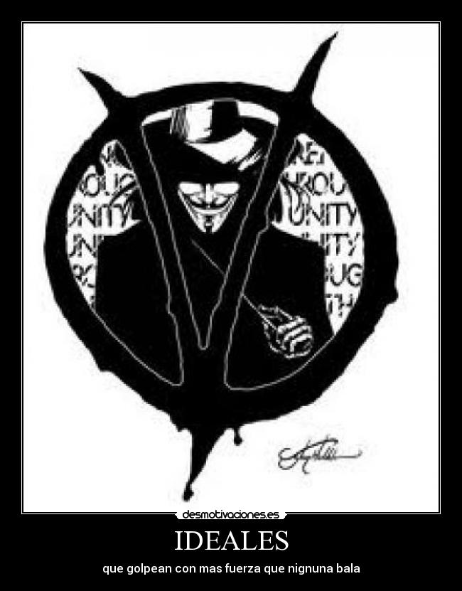 IDEALES - que golpean con mas fuerza que nignuna bala
