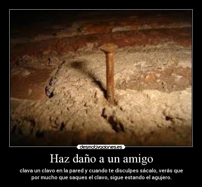 Haz daño a un amigo - 