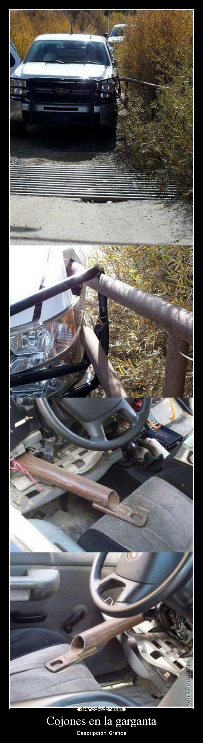 Cojones en la garganta -
