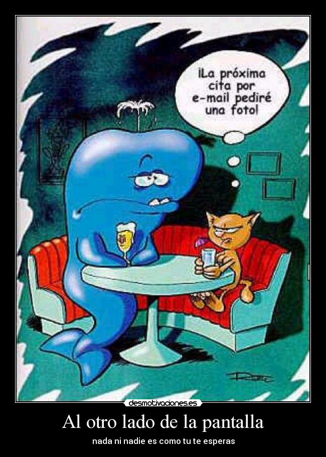 Al otro lado de la pantalla -