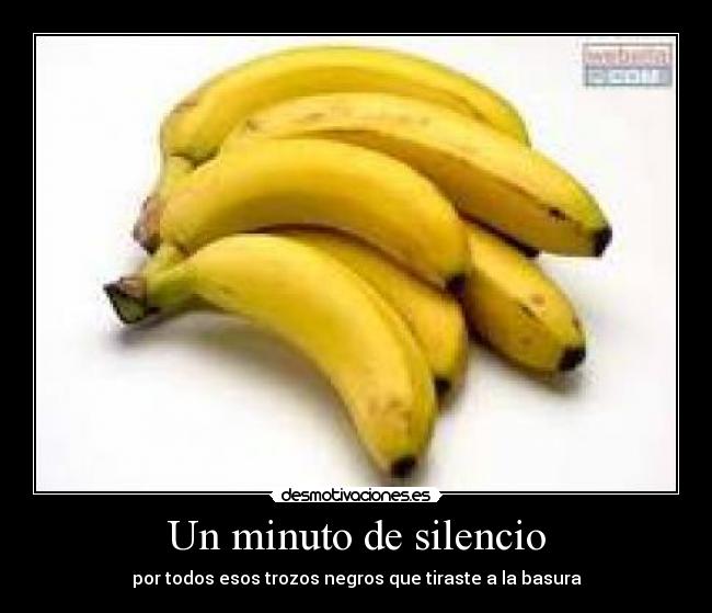 Un minuto de silencio -