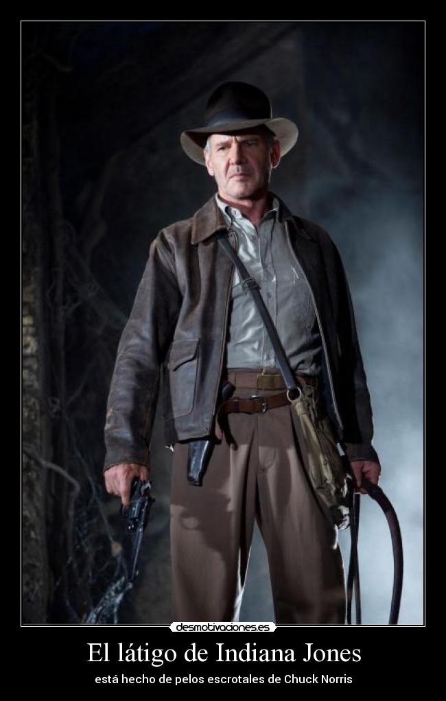 El látigo de Indiana Jones -