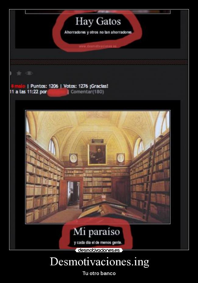 Desmotivaciones.ing - Tu otro banco