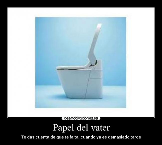 Papel del vater - 