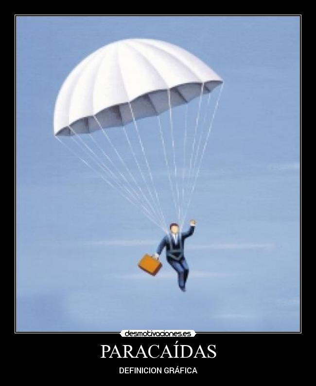 PARACAÍDAS - DEFINICION GRÁFICA