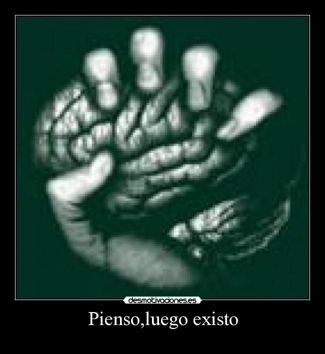 Pienso,luego existo - 