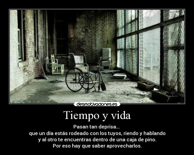 Tiempo y vida -