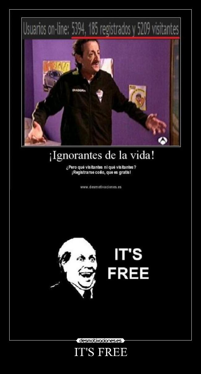 ITS FREE -
