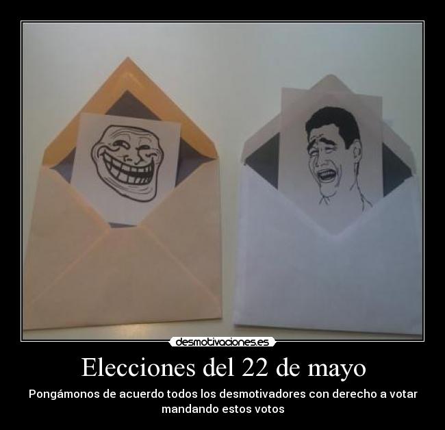 Elecciones del 22 de mayo -