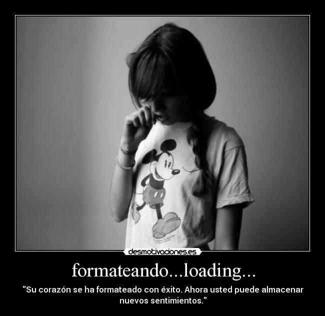 carteles formateando sentimientos desmotivaciones