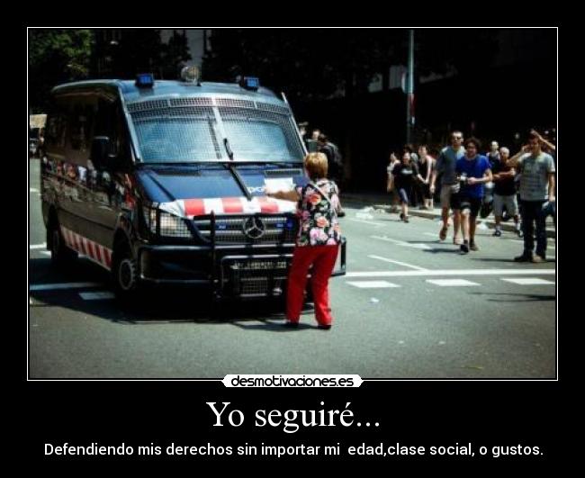 Yo seguiré... - 