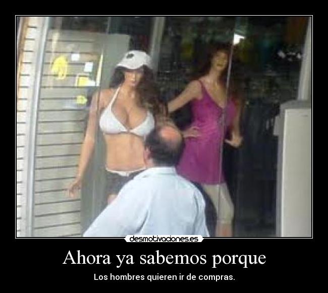 Ahora ya sabemos porque -