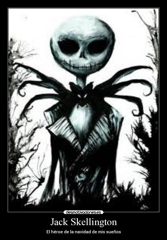Jack Skellington - El héroe de la navidad de mis sueños