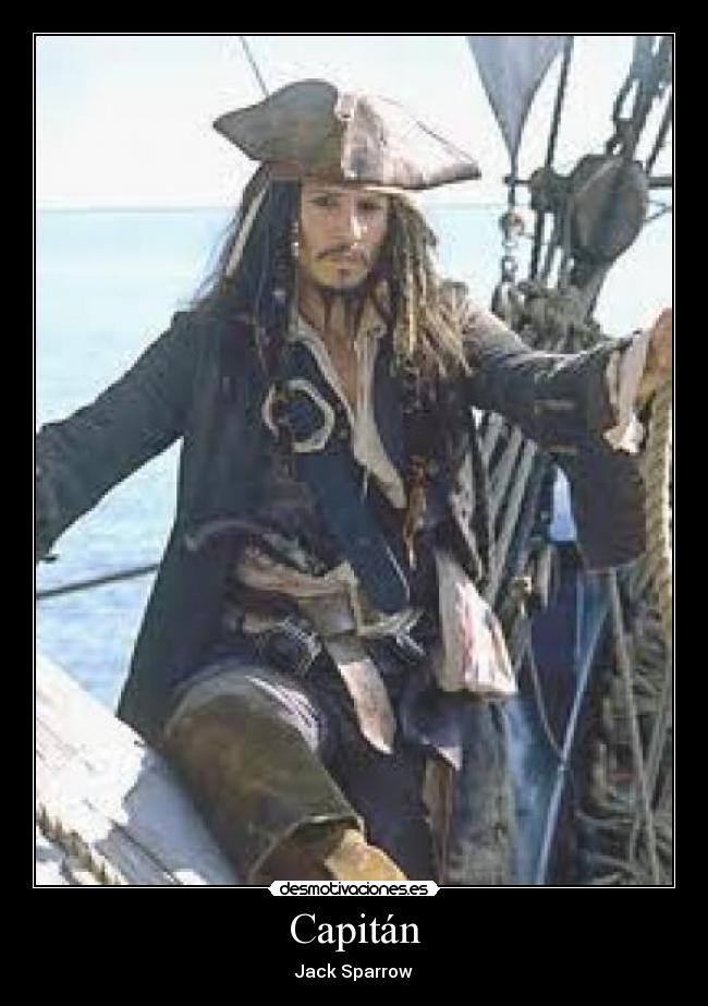 Capitán - Jack Sparrow