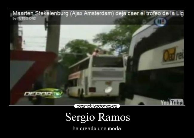 Sergio Ramos - ha creado una moda.