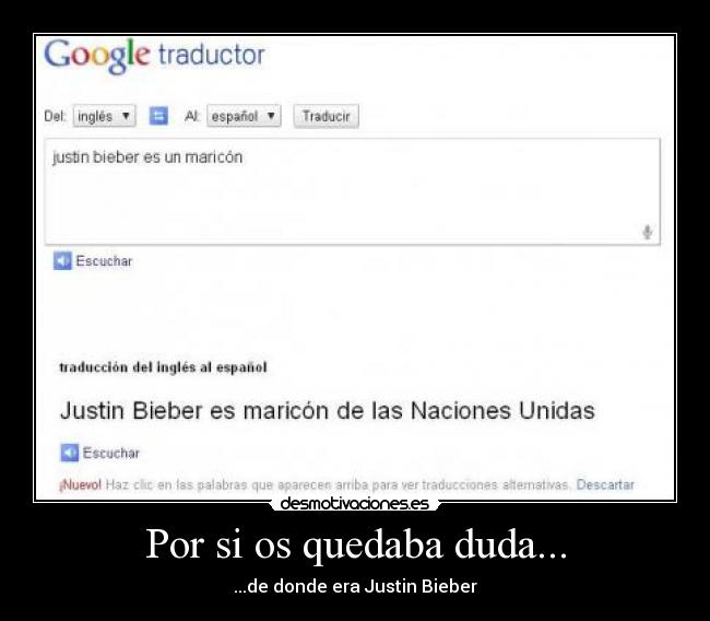 Por si os quedaba duda... - 