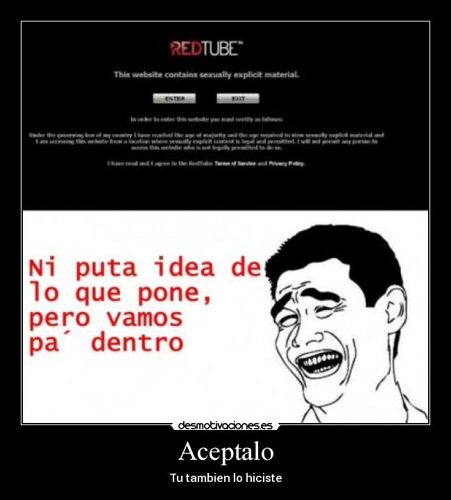 Aceptalo - Tu tambien lo hiciste