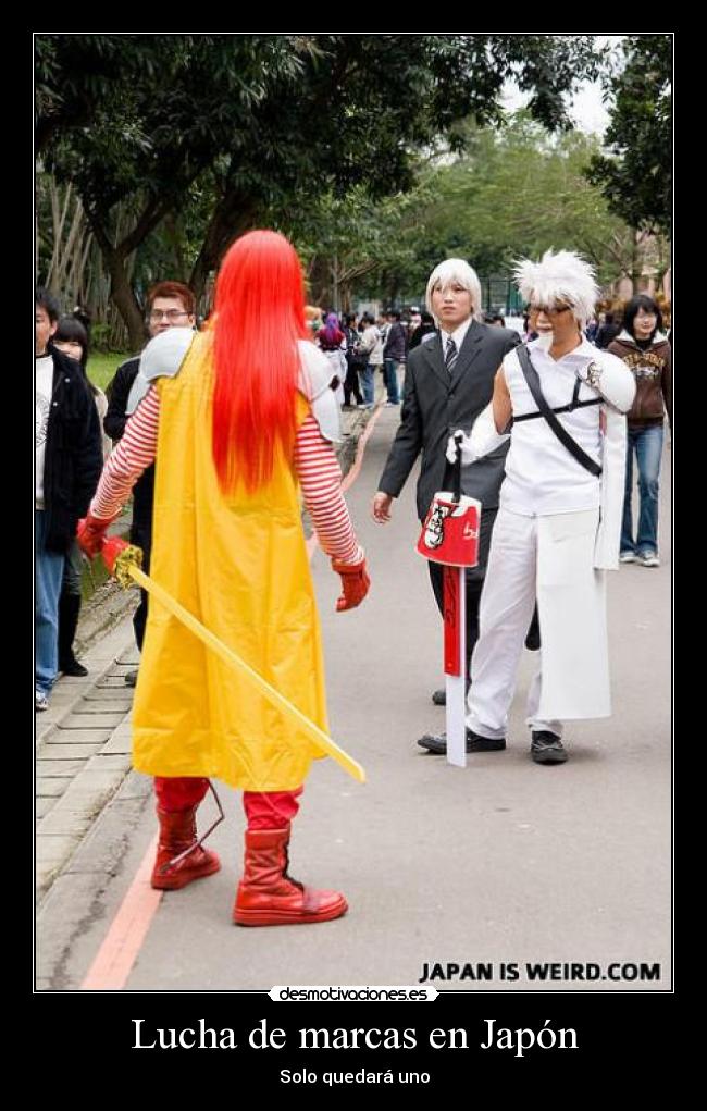 Lucha de marcas en Japón - Solo quedará uno