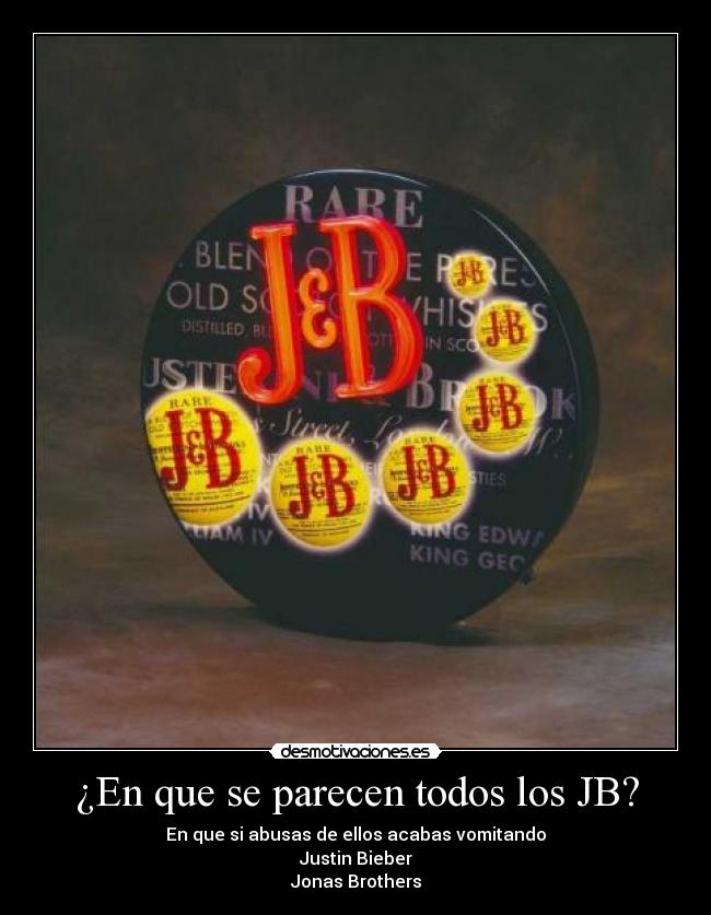 ¿En que se parecen todos los JB? - 