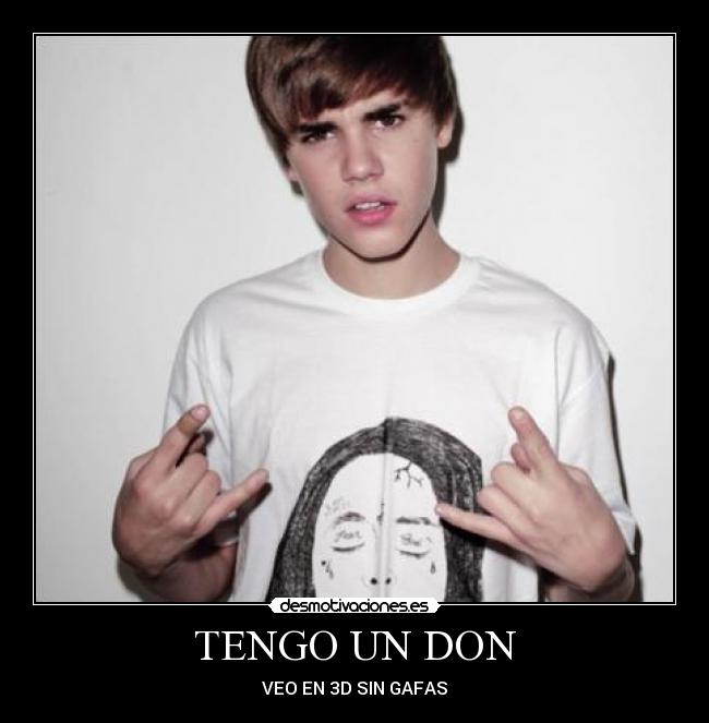 carteles biebertonto desmotivaciones
