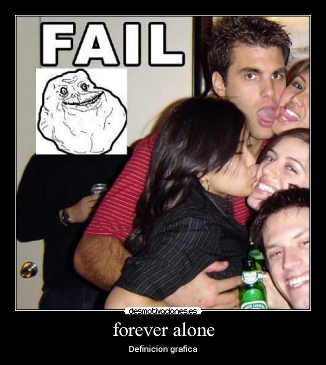 forever alone - Definicion grafica