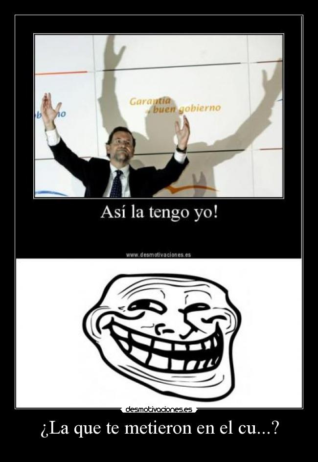 ¿La que te metieron en el cu...? - 