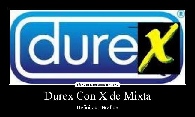 Durex Con X de Mixta - 