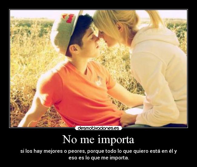 No me importa - 