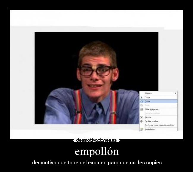 empollón -