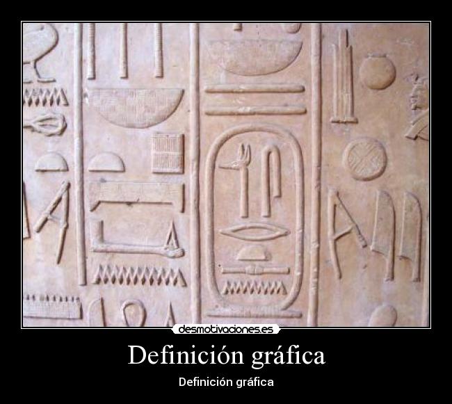 Definición gráfica - Definición gráfica