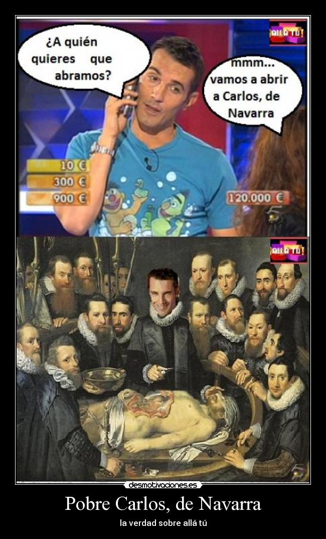 Pobre Carlos, de Navarra -