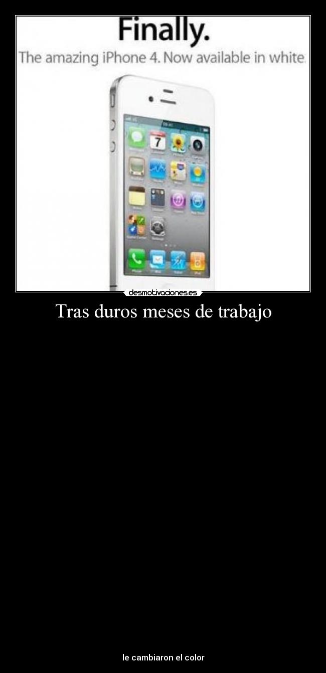 Tras duros meses de trabajo - 