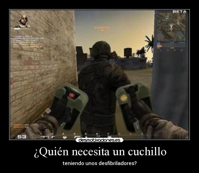 ¿Quién necesita un cuchillo -