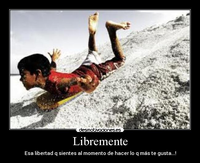 carteles libremente desmotivaciones