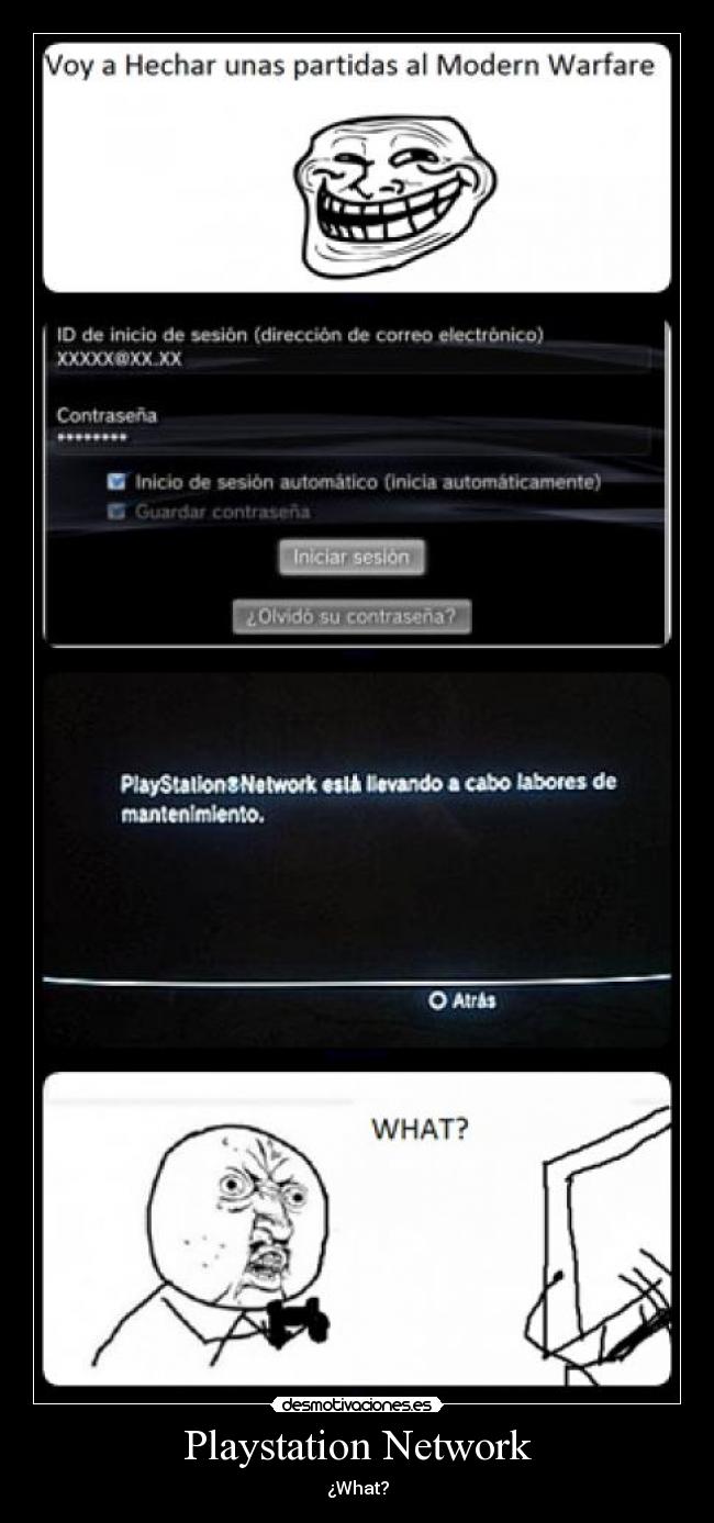 Playstation Network - ¿What?