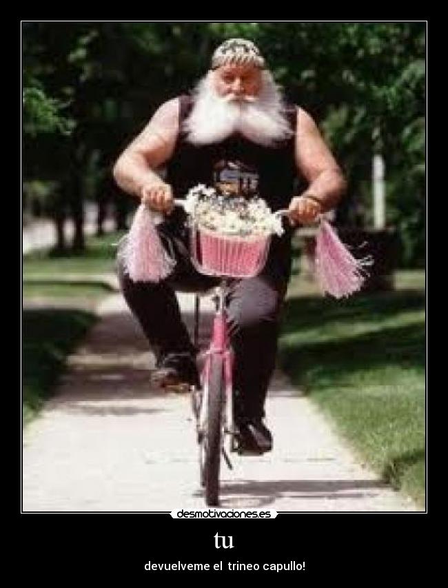 tu - devuelveme el trineo capullo!