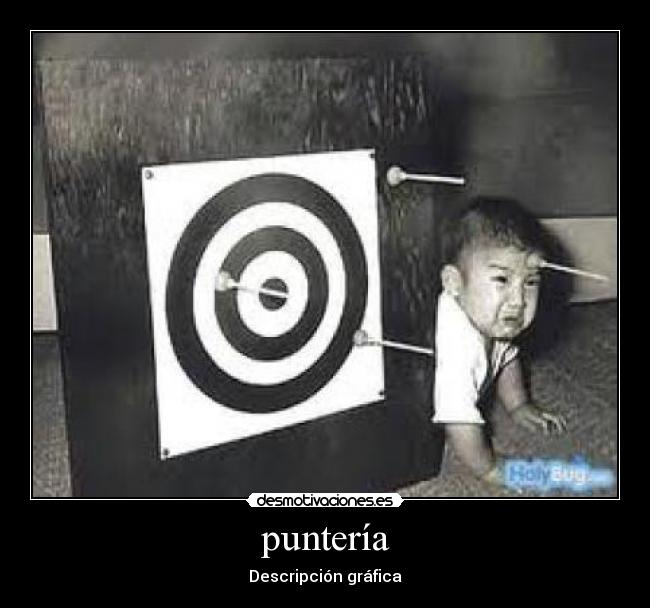 puntería -