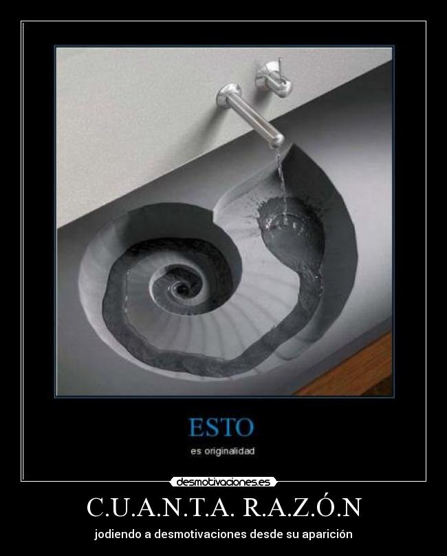 C.U.A.N.T.A. R.A.Z.Ó.N -