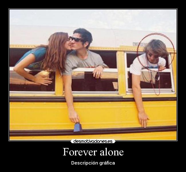 Forever alone - Descripción gráfica