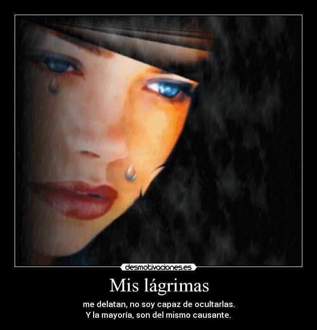 Mis lágrimas -