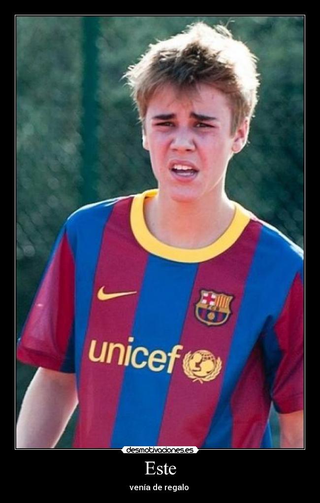 Este - venía de regalo