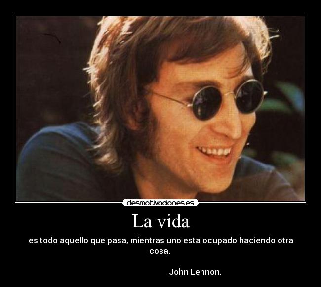 La vida -