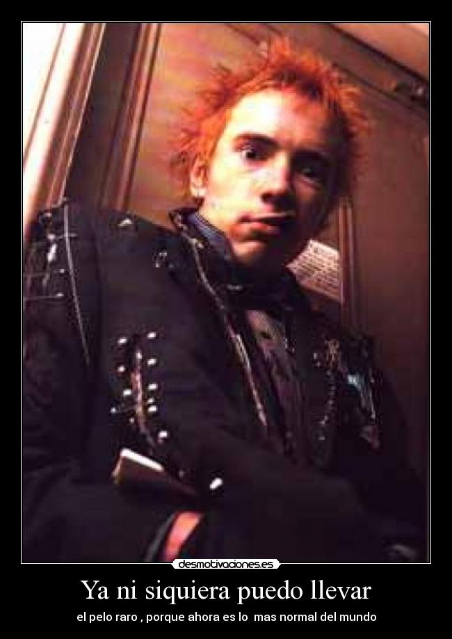 Ya ni siquiera puedo llevar -