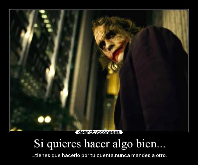 carteles joker desmotivaciones