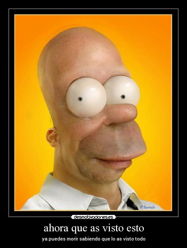 ahora que as visto esto -