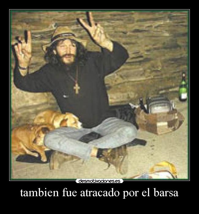 tambien fue atracado por el barsa -