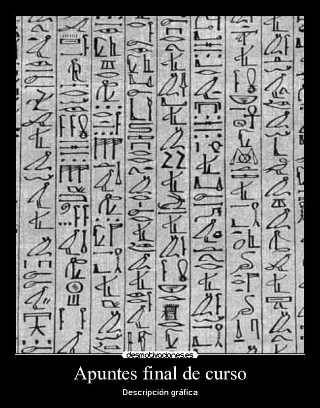 Apuntes final de curso - Descripción gráfica