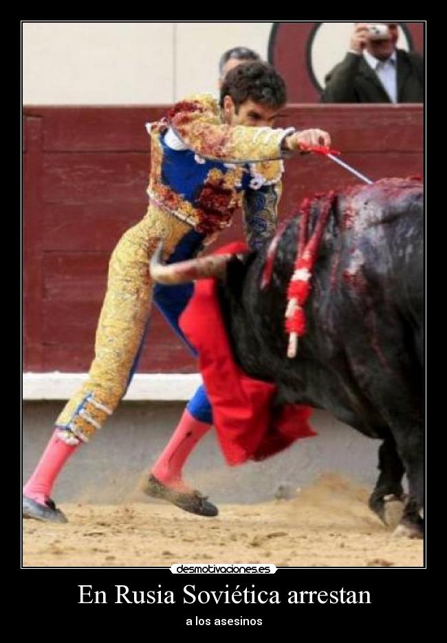 En Rusia Soviética arrestan - a los asesinos
