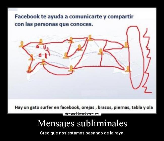 Mensajes subliminales - Creo que nos estamos pasando de la raya.
