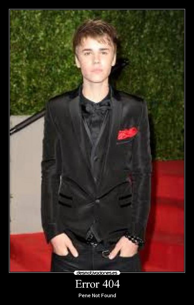 Error 404 - Pene Not Found